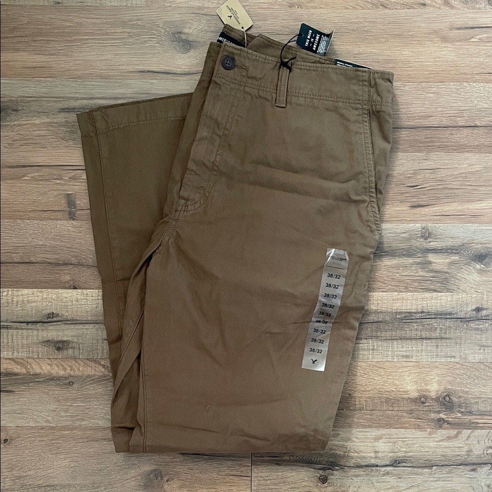 American Eagle Outfitters Dark Khaki Chinos NWT
